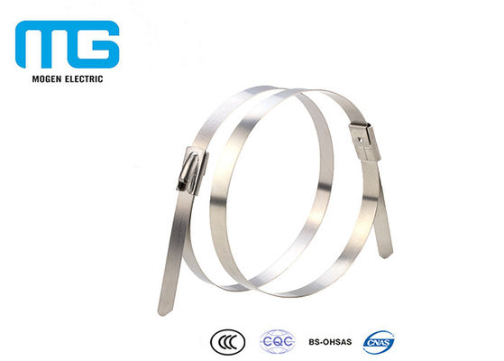 Trung Quốc Customized Stainless Steel Cable Ties Self Locking Wiring Accessories nhà cung cấp