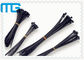 3X100MM Nặng Nylon Cable Ties Nhiệt Chống Nylon 66 Cáp Màu Đen Tie Kết Thúc Tốt Đẹp nhà cung cấp