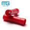 Red PVC Insulated Wire Butt Connectors / Electrical Crimp Connectors nhà cung cấp