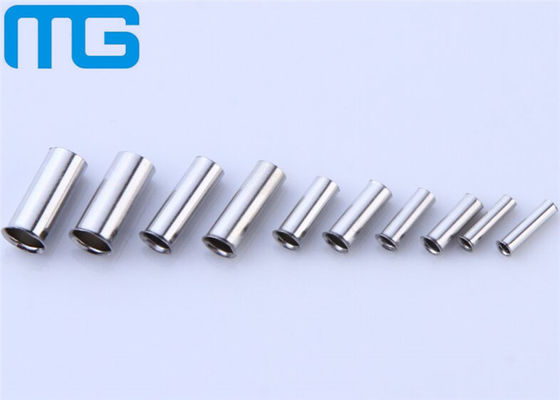 Trung Quốc EN Series Non Insulated Tubular Cable Lugs Silver Color Wire Crimp Terminals nhà cung cấp