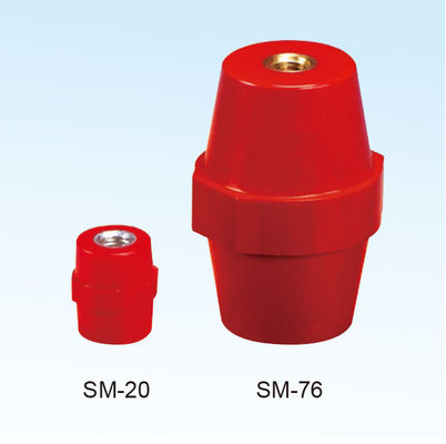 Trung Quốc SM / TSM Type Bus Support Insulators , Zn Plated Red Bus Bar Insulators nhà cung cấp