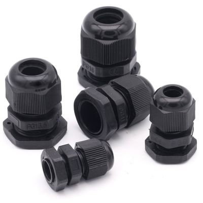 Trung Quốc Water Proof Outdoor Cable Accessories , Black Cable Gland Connector nhà cung cấp