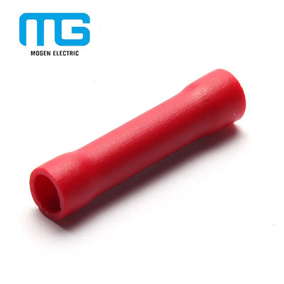 Trung Quốc Red PVC Insulated Wire Butt Connectors / Electrical Crimp Connectors nhà cung cấp