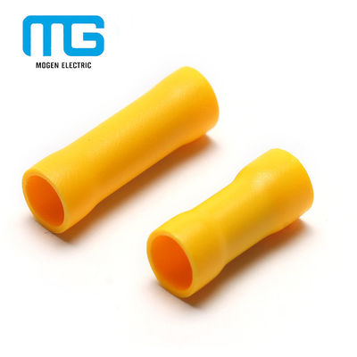 Trung Quốc Yellow PVC Insulated Wire Butt Connectors / Electrical Crimp Terminal Connectors nhà cung cấp