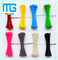 Ties Zip Releasable đầy màu sắc / quan hệ cáp nhựa với 94V-2 Combustibility nhà cung cấp